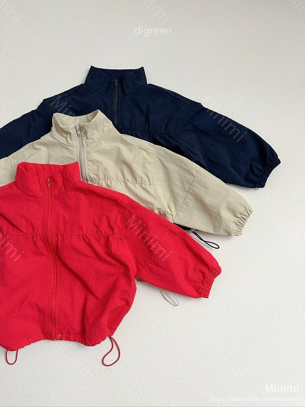 digreen Rib Windbreaker 細節圖 2