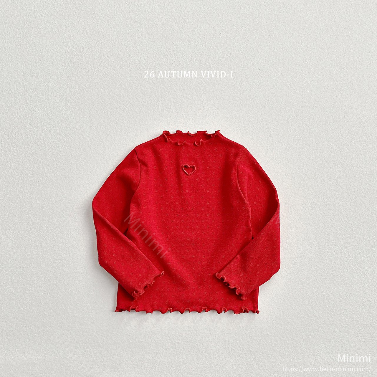 VIVID-I Heart Eyelet T-shirt 細節圖 5