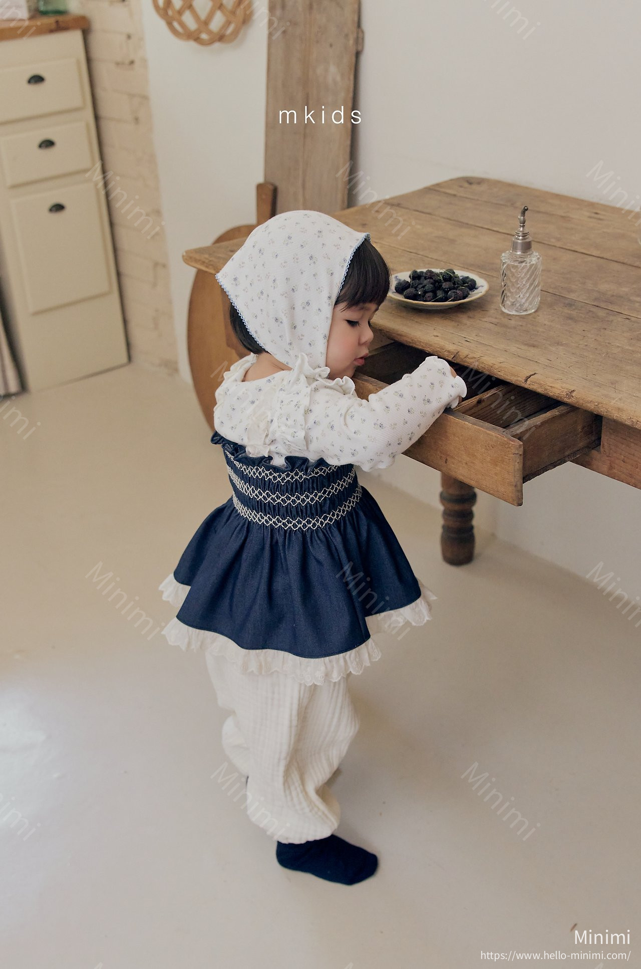 mkids Bell Smock Blouse 細節圖 23