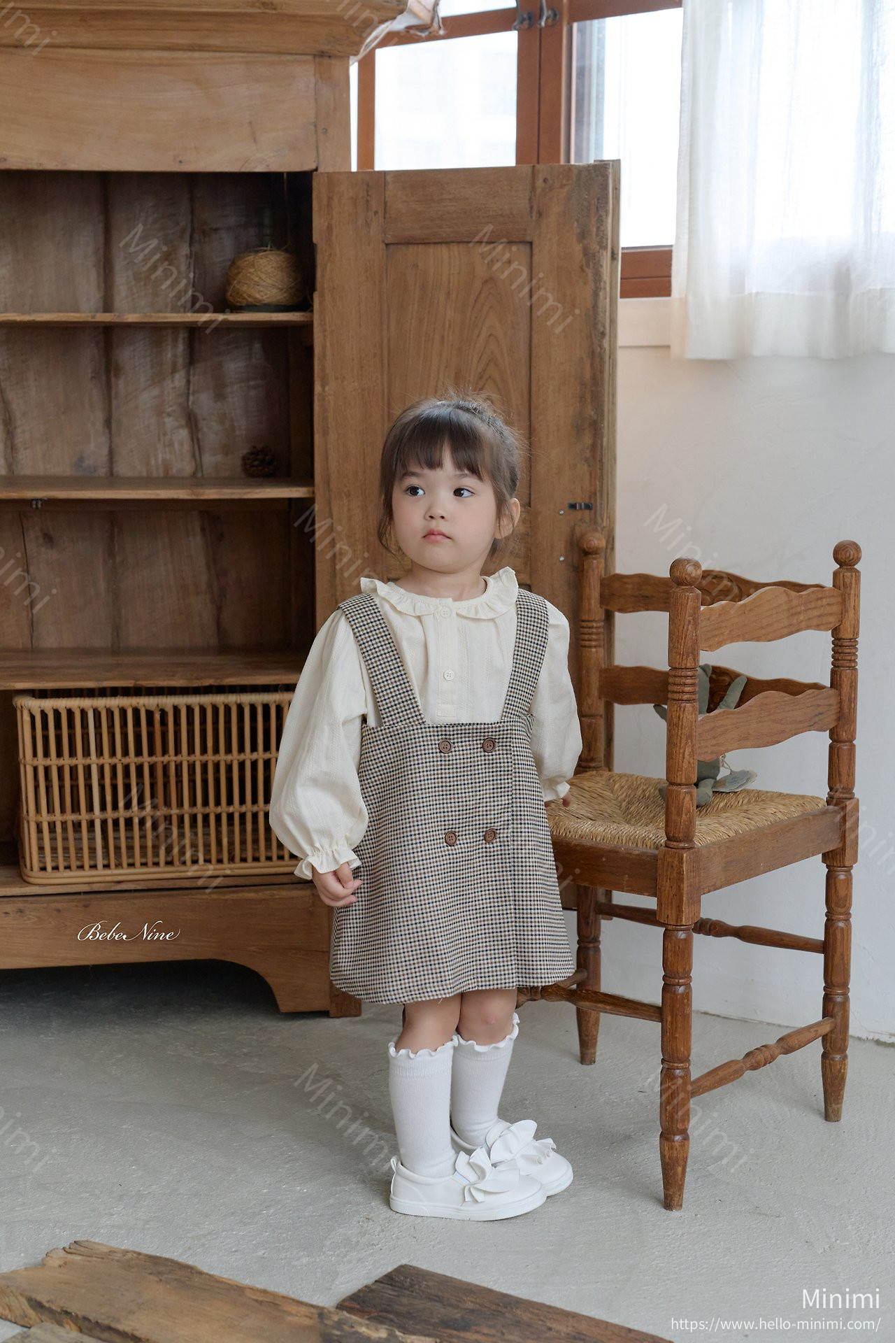 bebe nine Lua Tweed Dress 細節圖 5