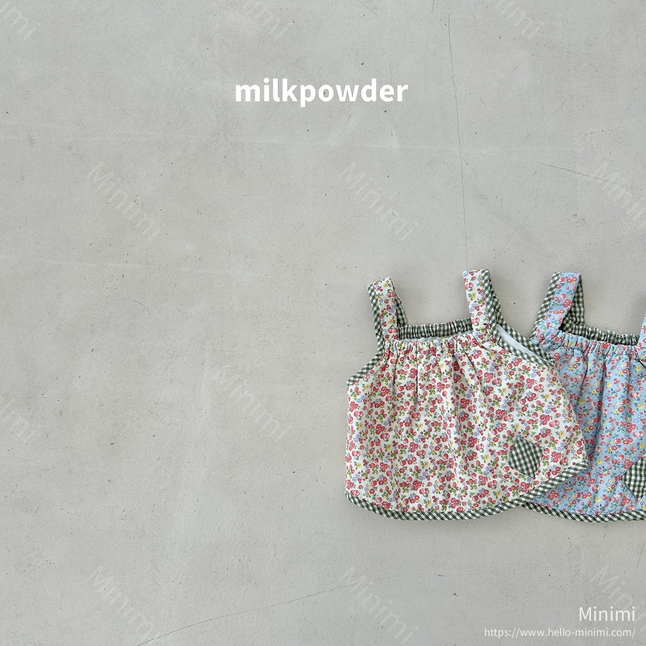 milkpowder Plum Quilting Vest 細節圖 2