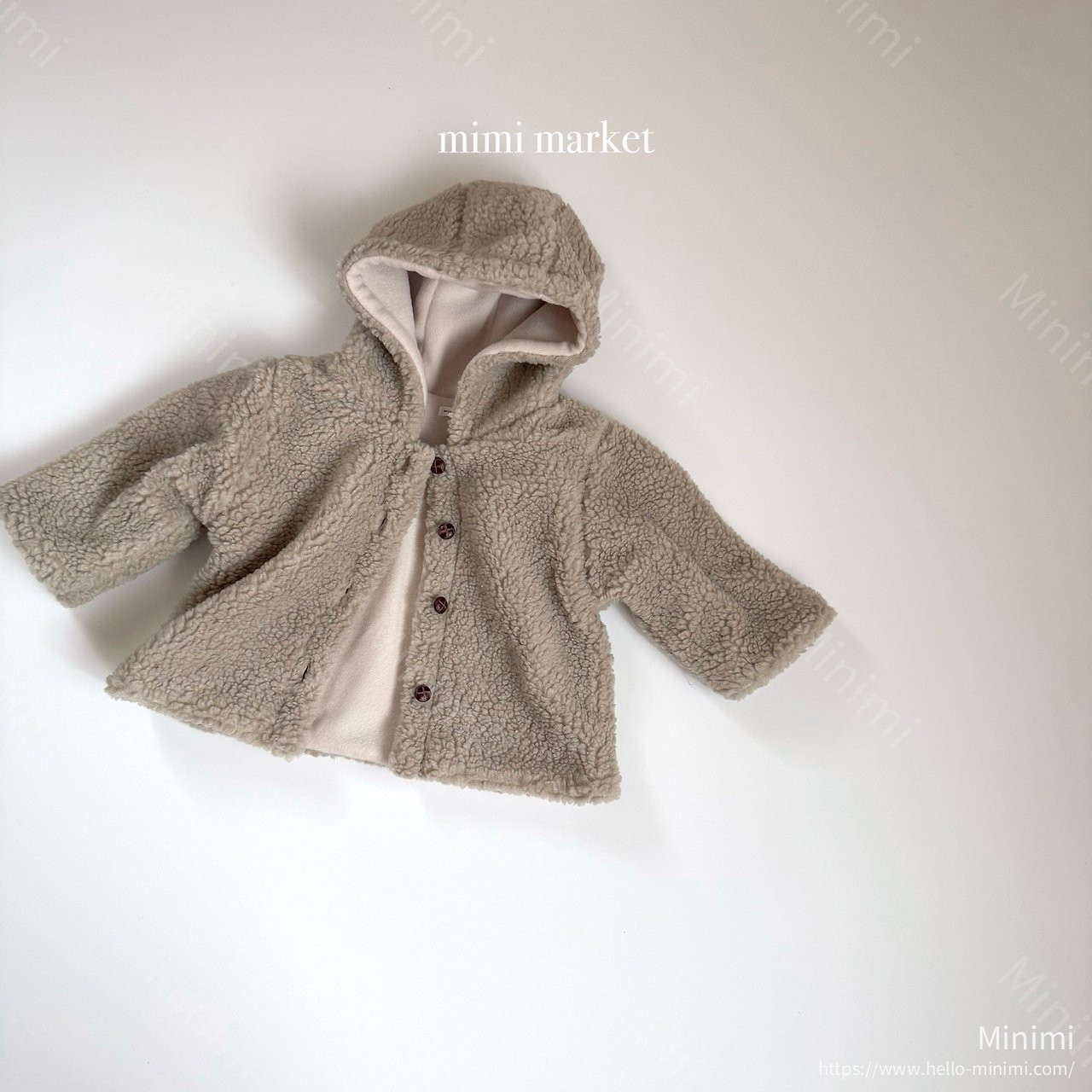 mimi-market Dumble Hood Coat 細節圖 6