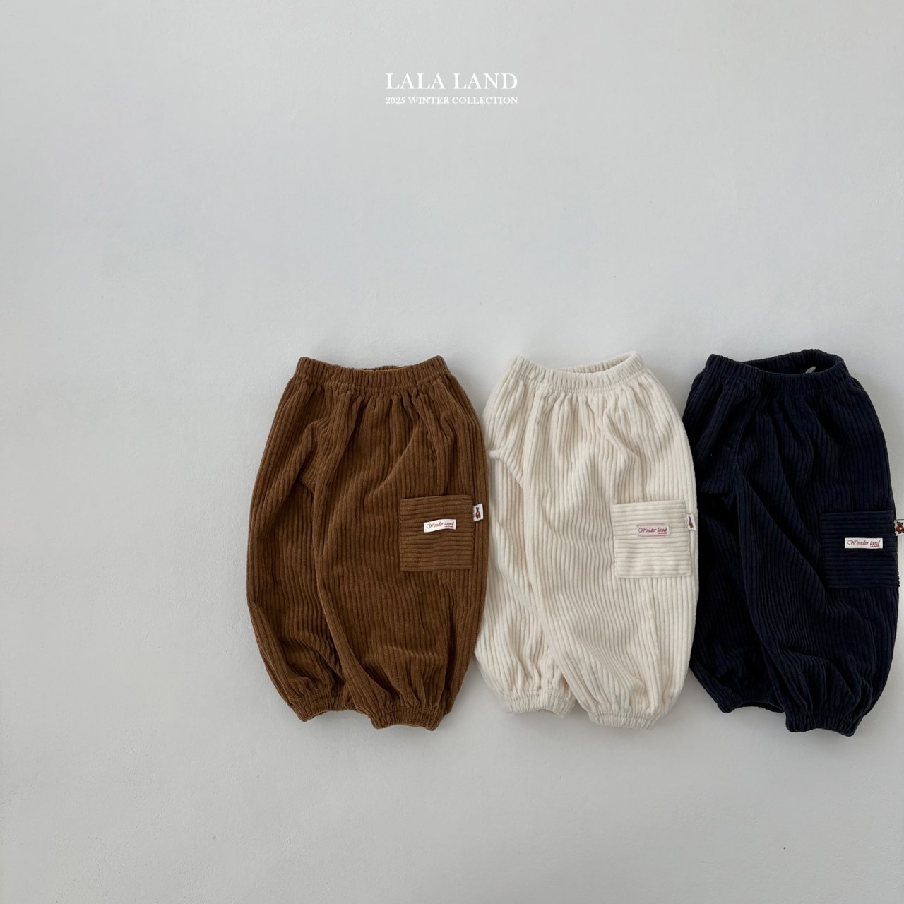 Corduroy Cargo Jogger Pants