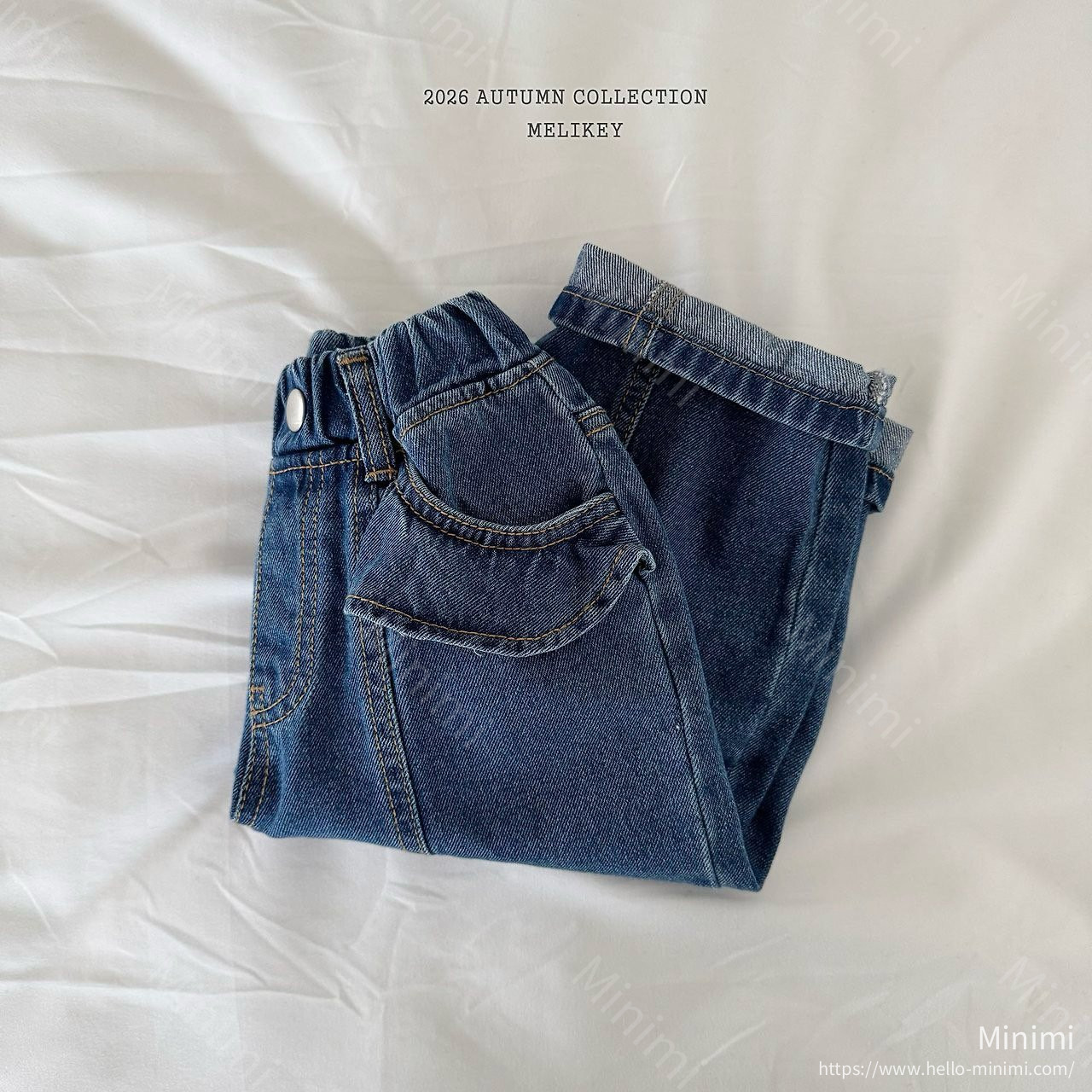 Melikey Frill Slit Denim Pants 細節圖 6