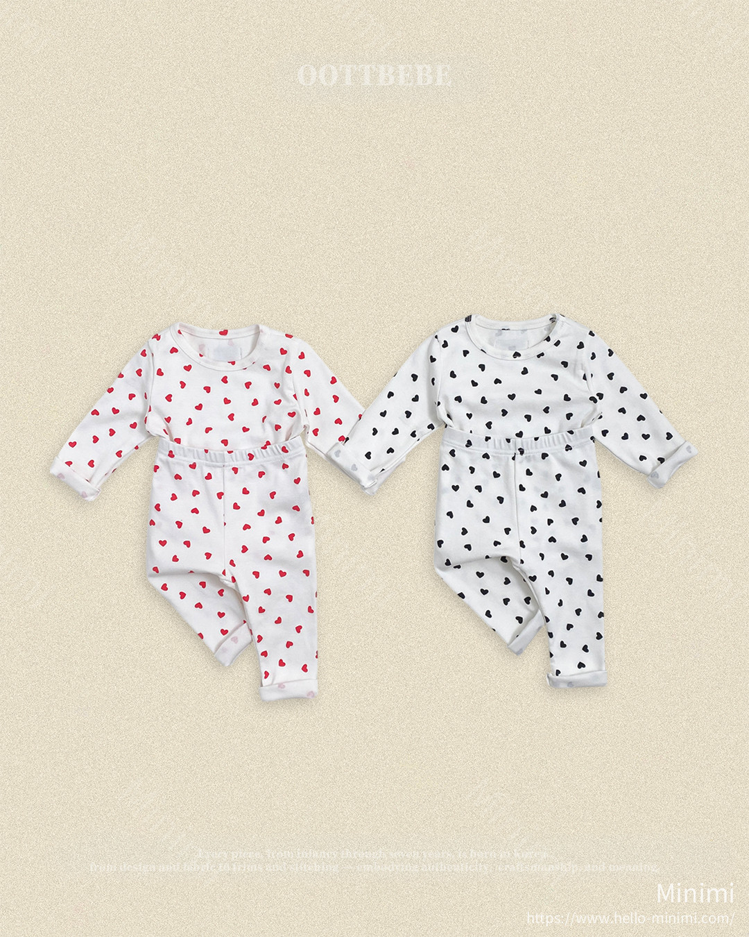 Petite Heart Loungewear
