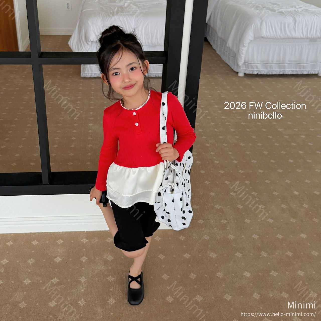 ninibello Eyelet Tulip Layered T-shirt 細節圖 22