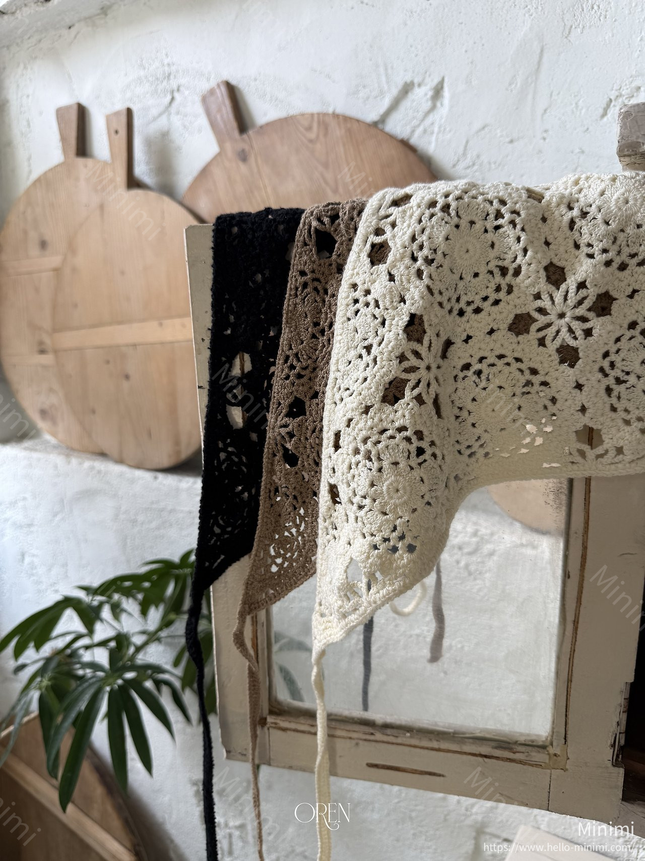 Oren Maison Crochet Kerchief 細節圖 1