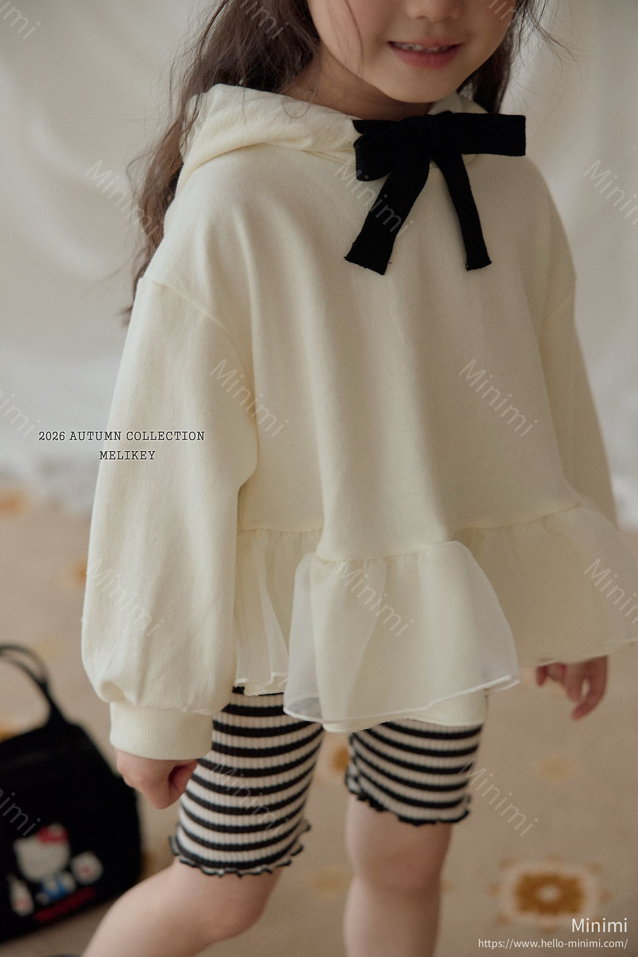 Melikey Cha-cha Frill Hooded T-shirt 細節圖 25