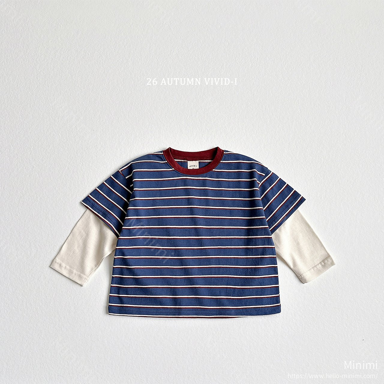 VIVID-I Multi Stripe Double T-shirt 細節圖 3