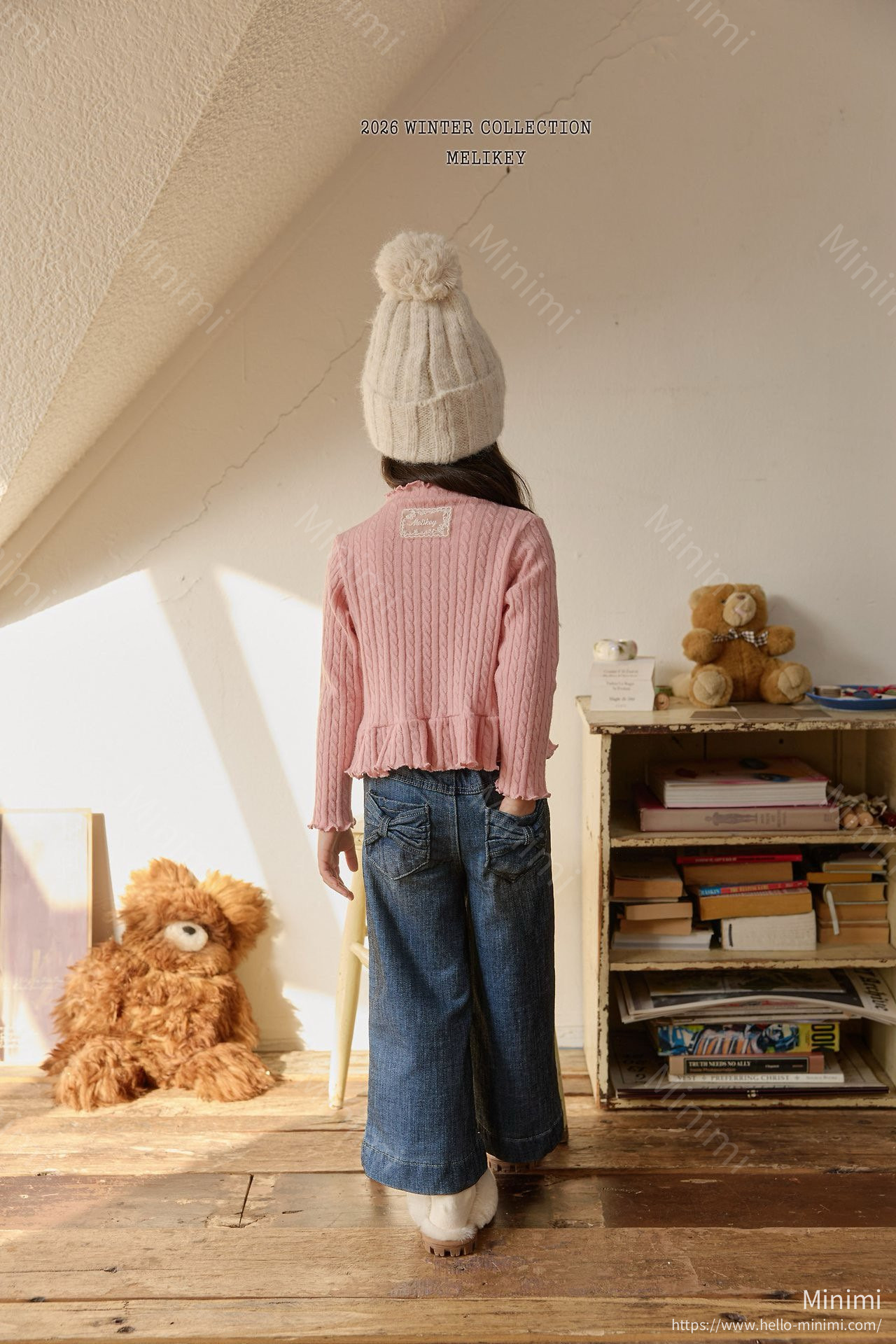 Melikey Cable Knit Frill Tee 細節圖 8