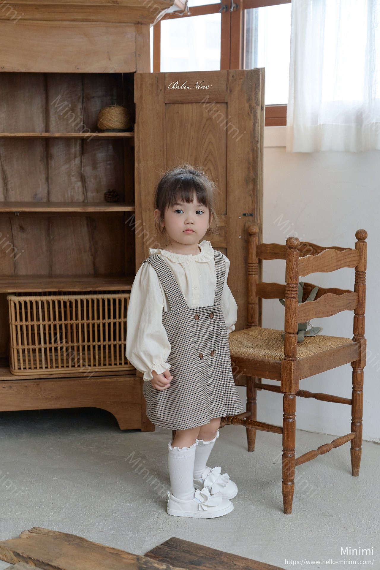 bebe nine Lua Tweed Dress 細節圖 4