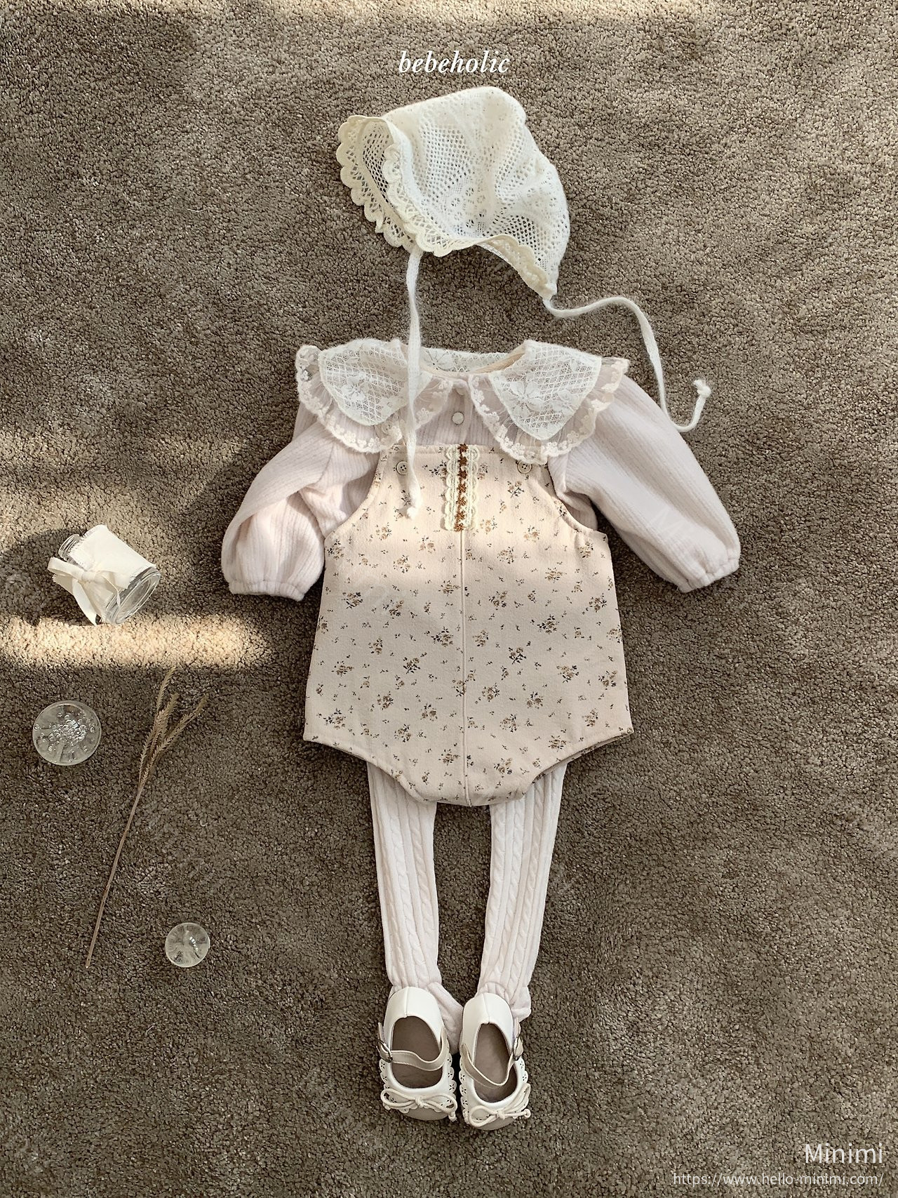 BEBEHOLIC Bunny Suspender Suit 細節圖 1