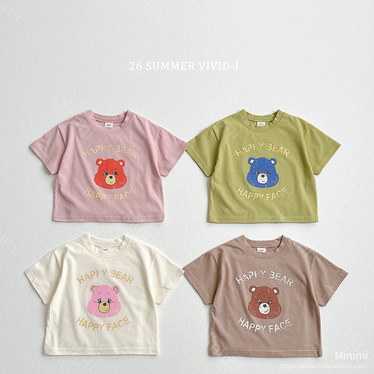 VIVID-I Happy Bear T-Shirt 細節圖 1