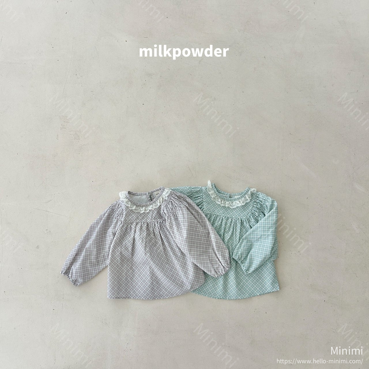 milkpowder Sugar Blouse - 韓國童裝代購主圖