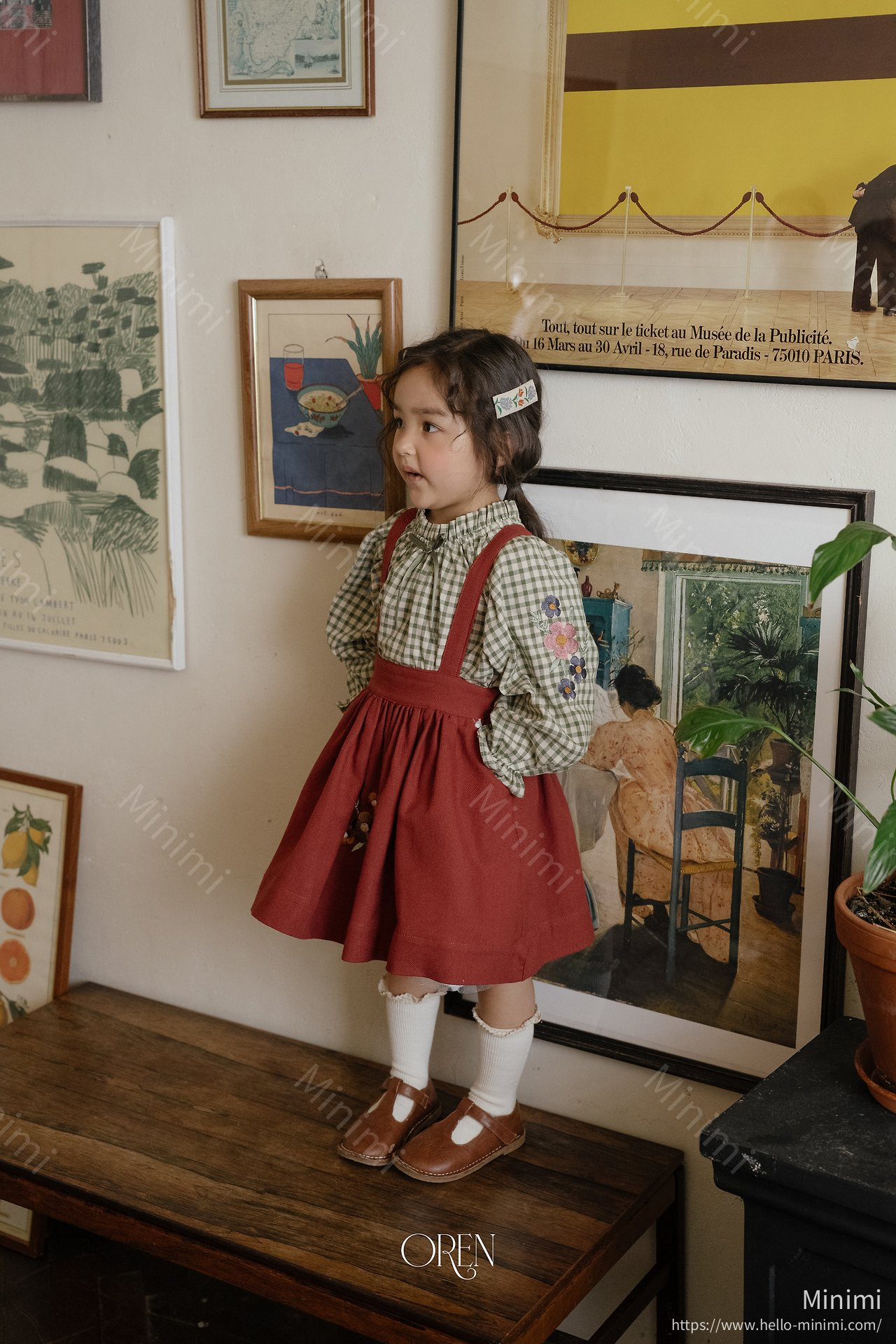 Oren Autumn Bloom Jumper Skirt 細節圖 53