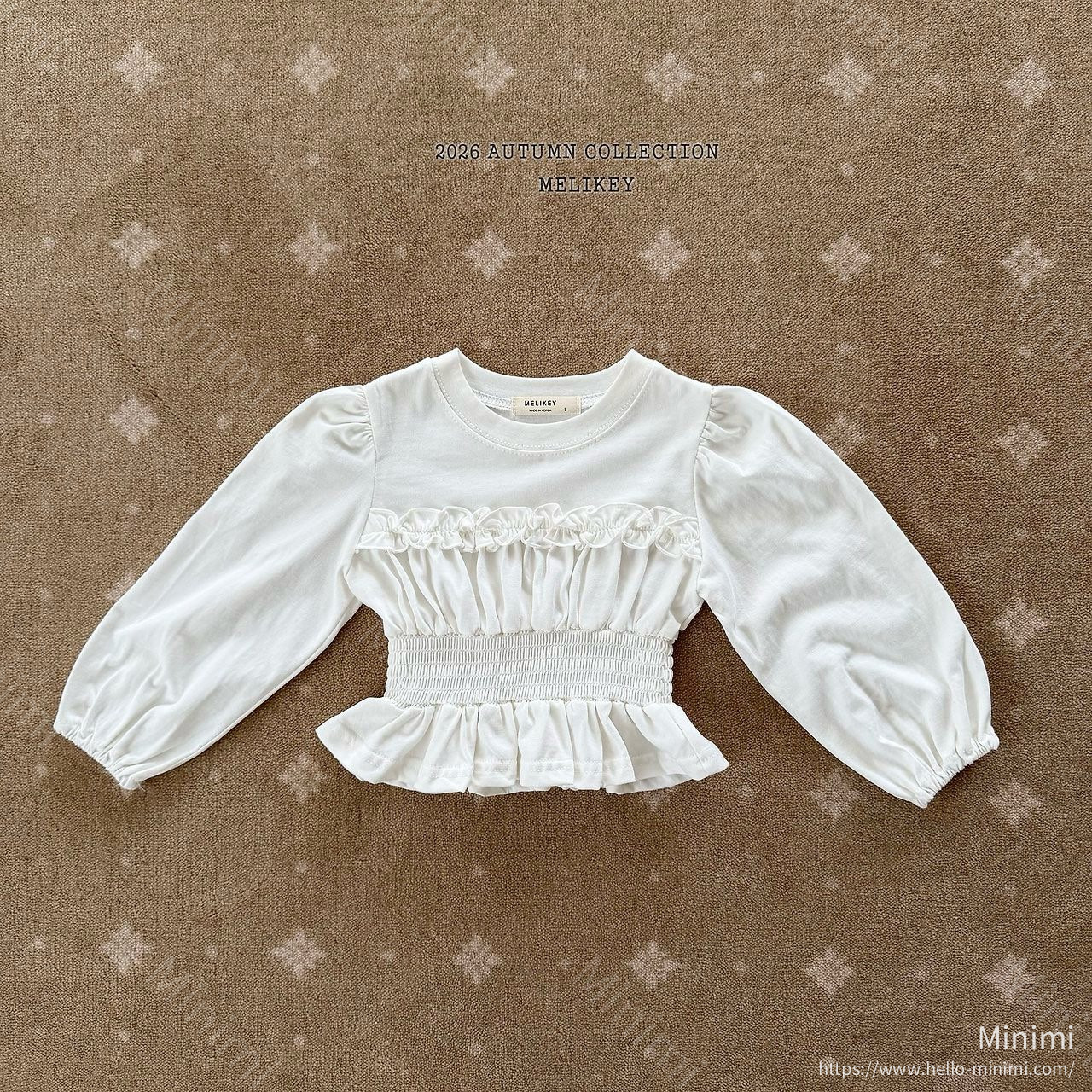 Melikey Smock Frill T-shirt 細節圖 3