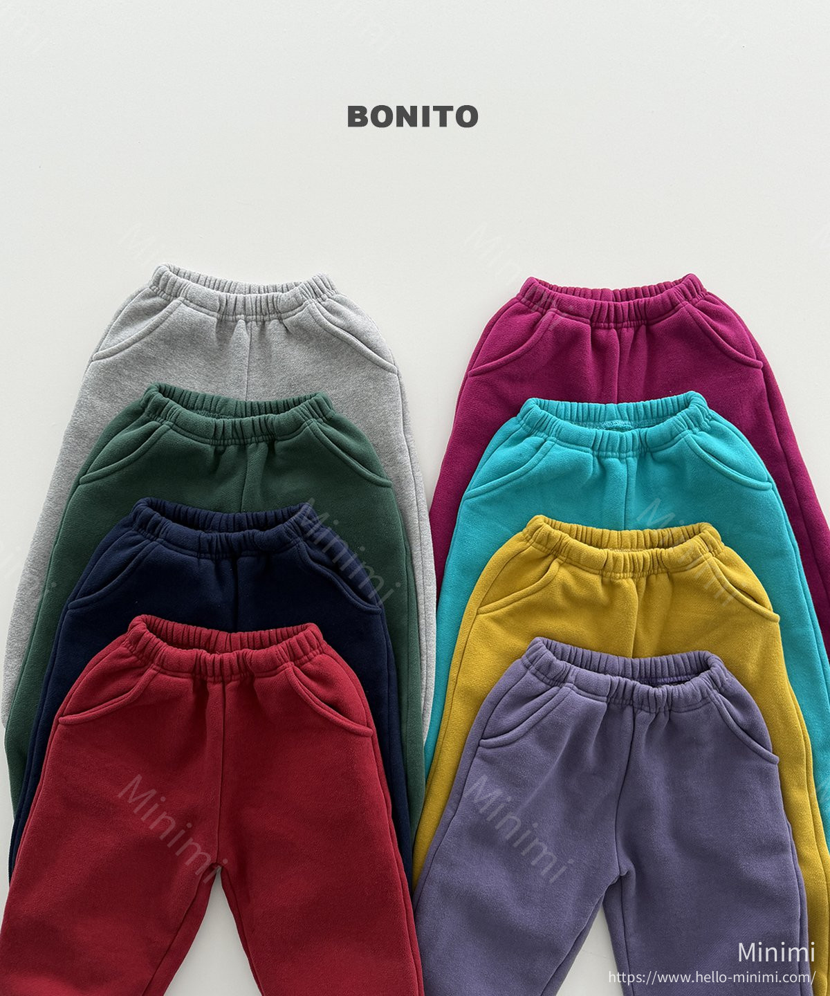 BONITO Brushed Jogger Pants 細節圖 1