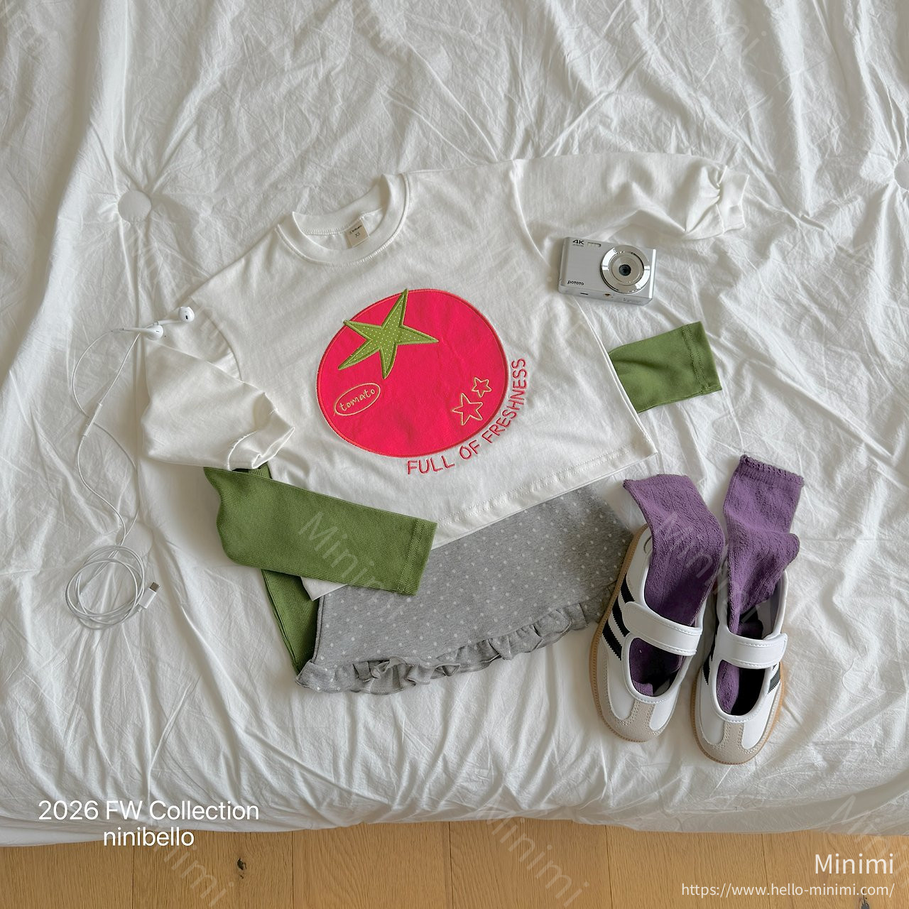 ninibello Dear Dot Skirt 細節圖 11