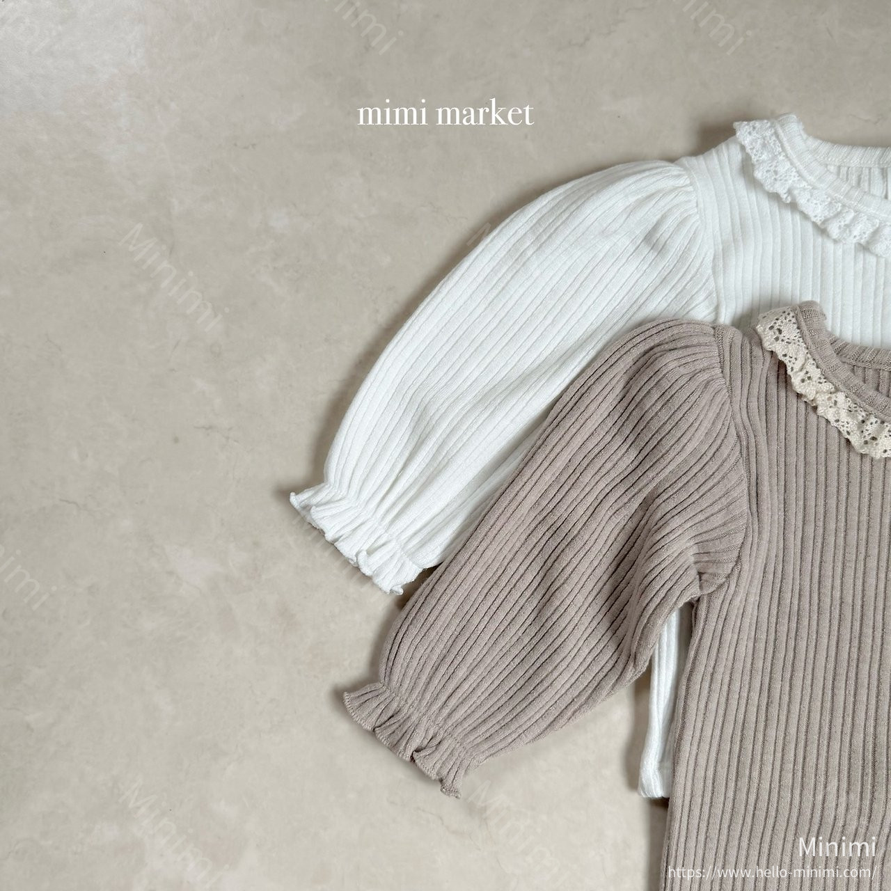 mimi-market Puff Torsion Collar 細節圖 13