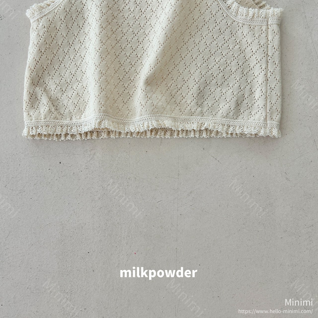 milkpowder Green Vest 細節圖 9