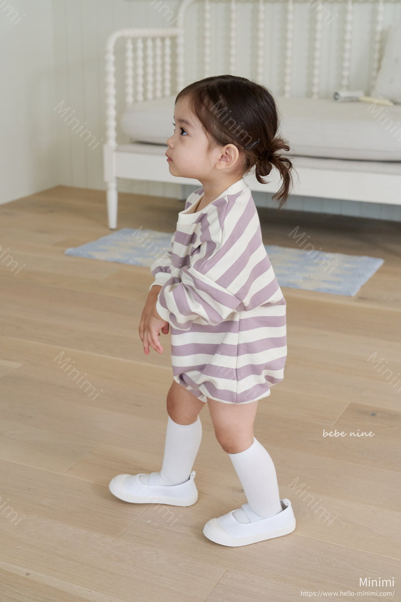 bebe nine Nine Soft Knee Socks 細節圖 4