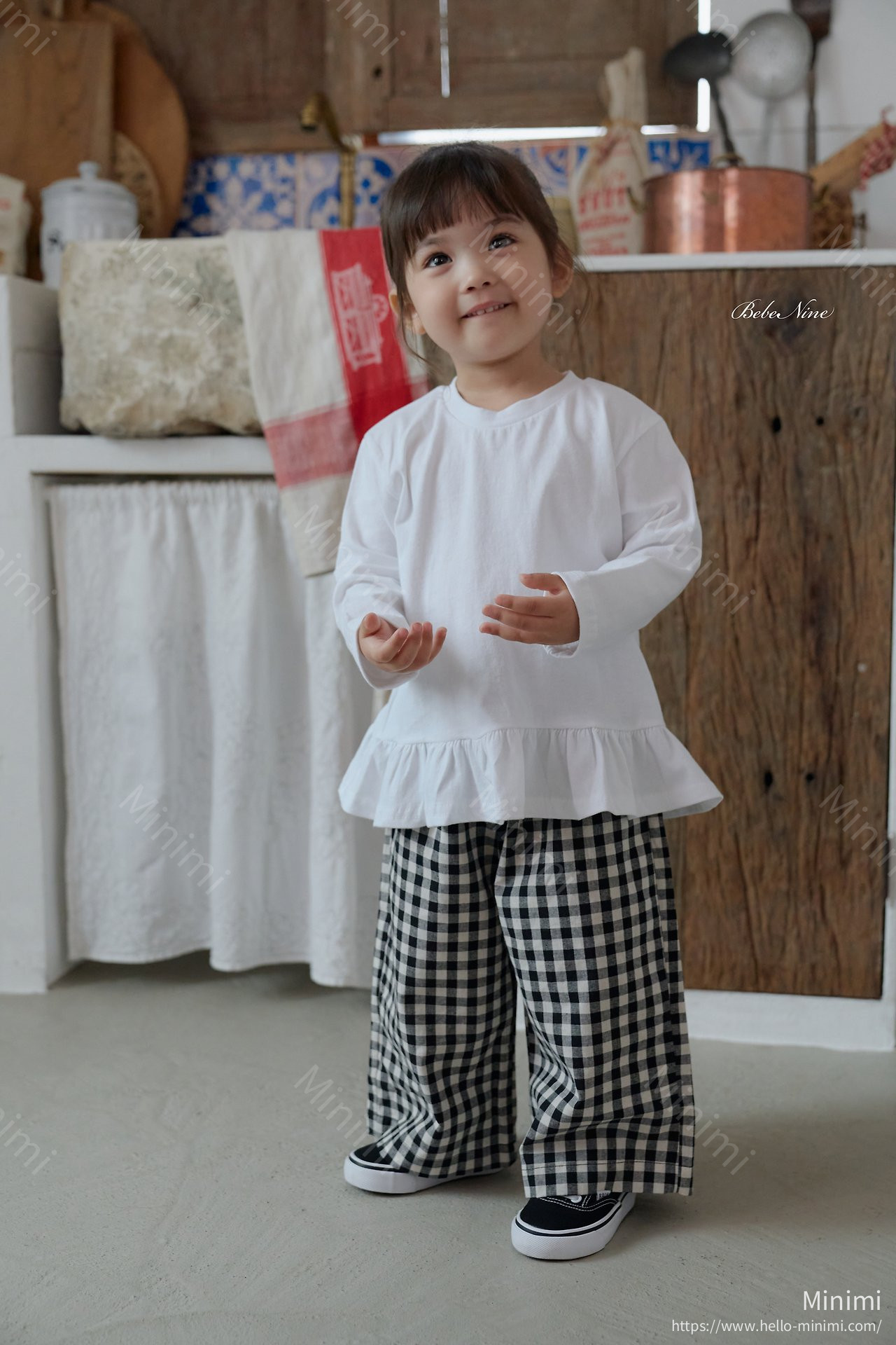 bebe nine Maple Check Pants 細節圖 10