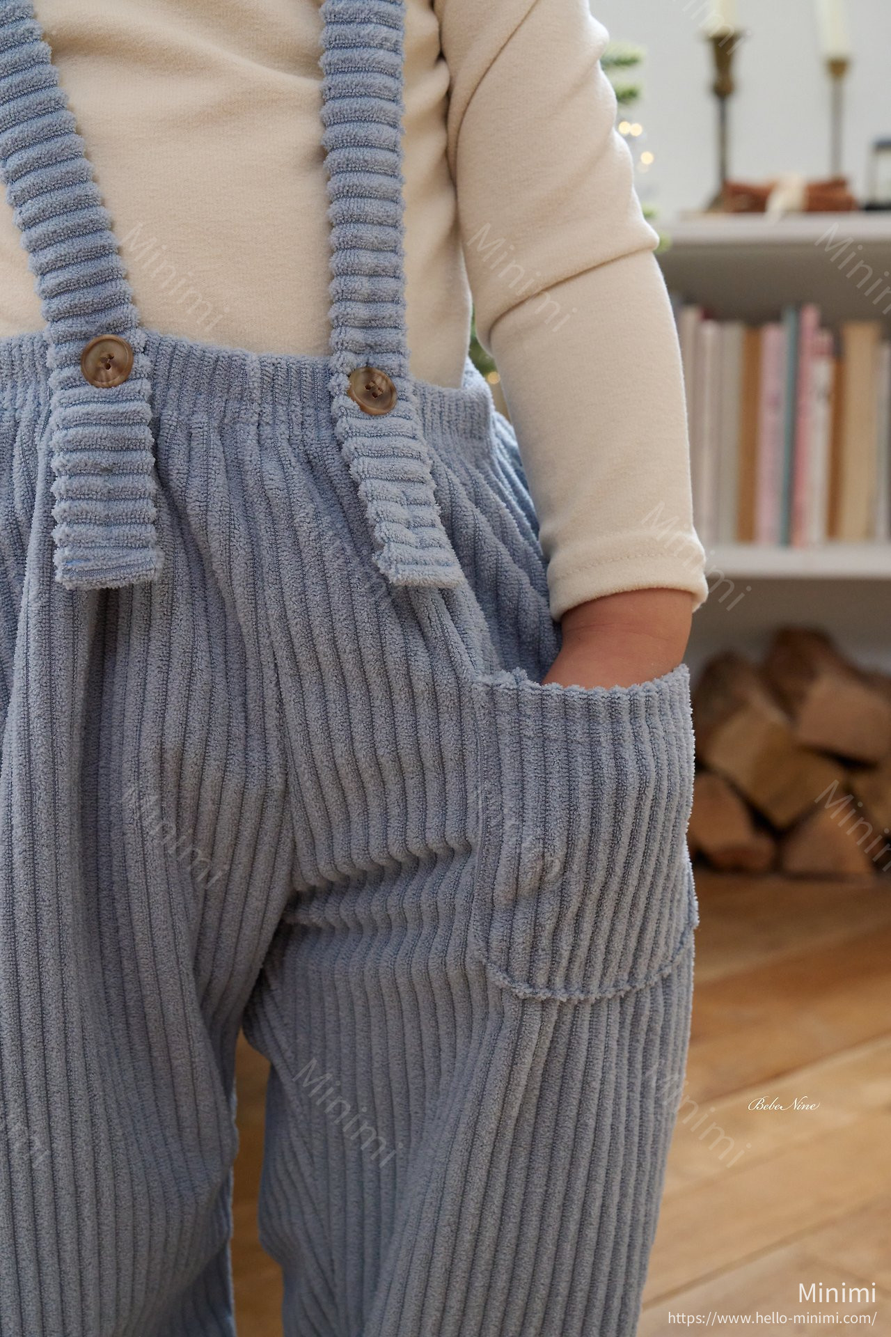 bebe nine Bunny Overalls 細節圖 9