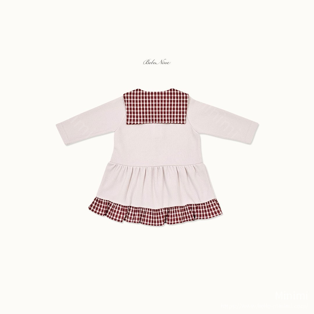 bebe nine Maison Check Dress 細節圖 17