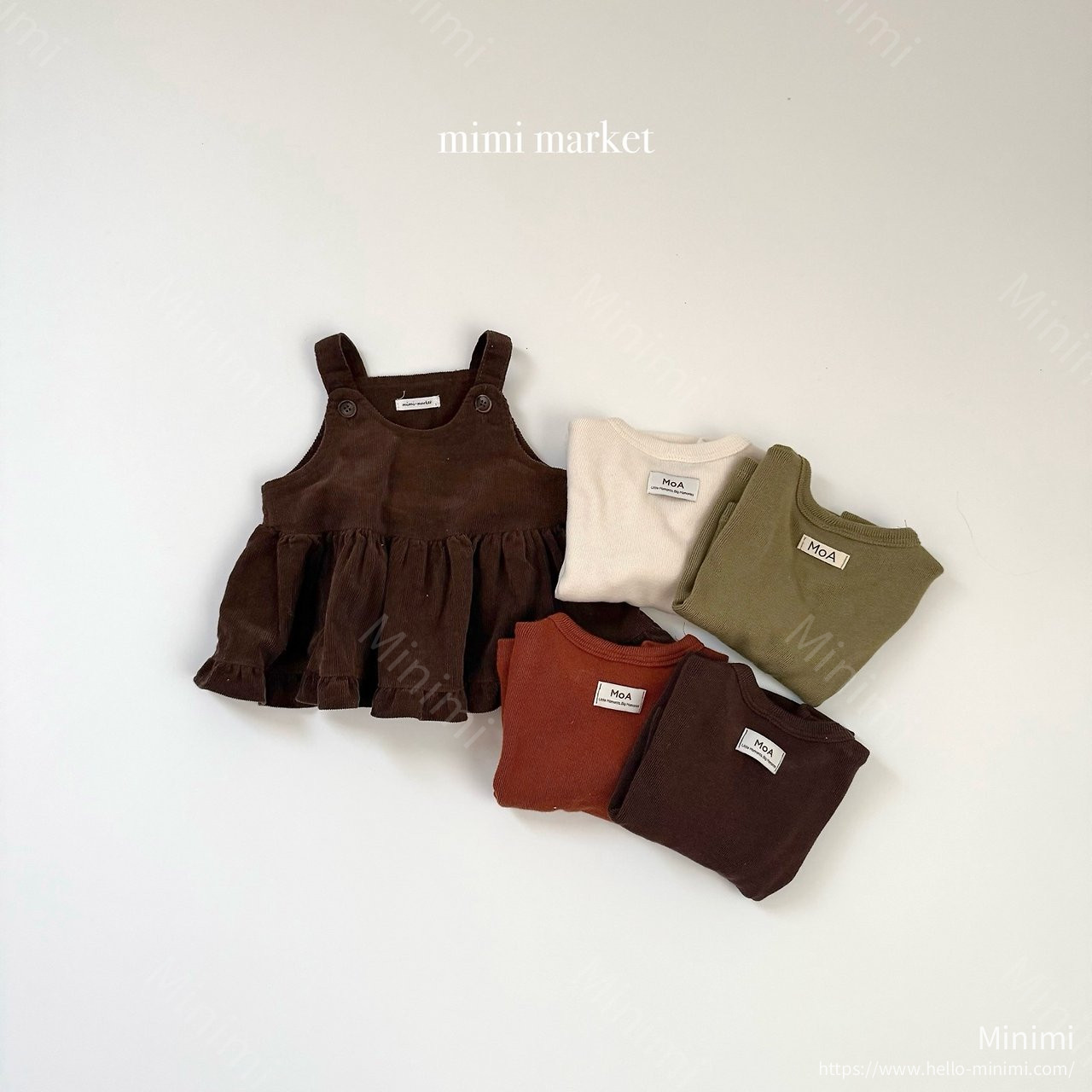 mimi-market Corduroy Sleeveless Blouse 細節圖 5