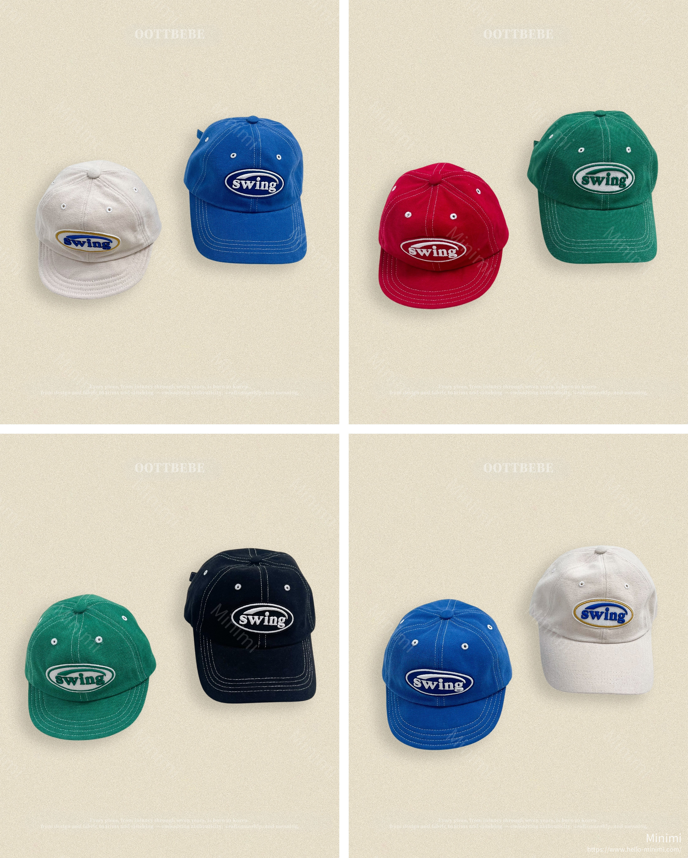oott bebe Swing Ball Cap 細節圖 7