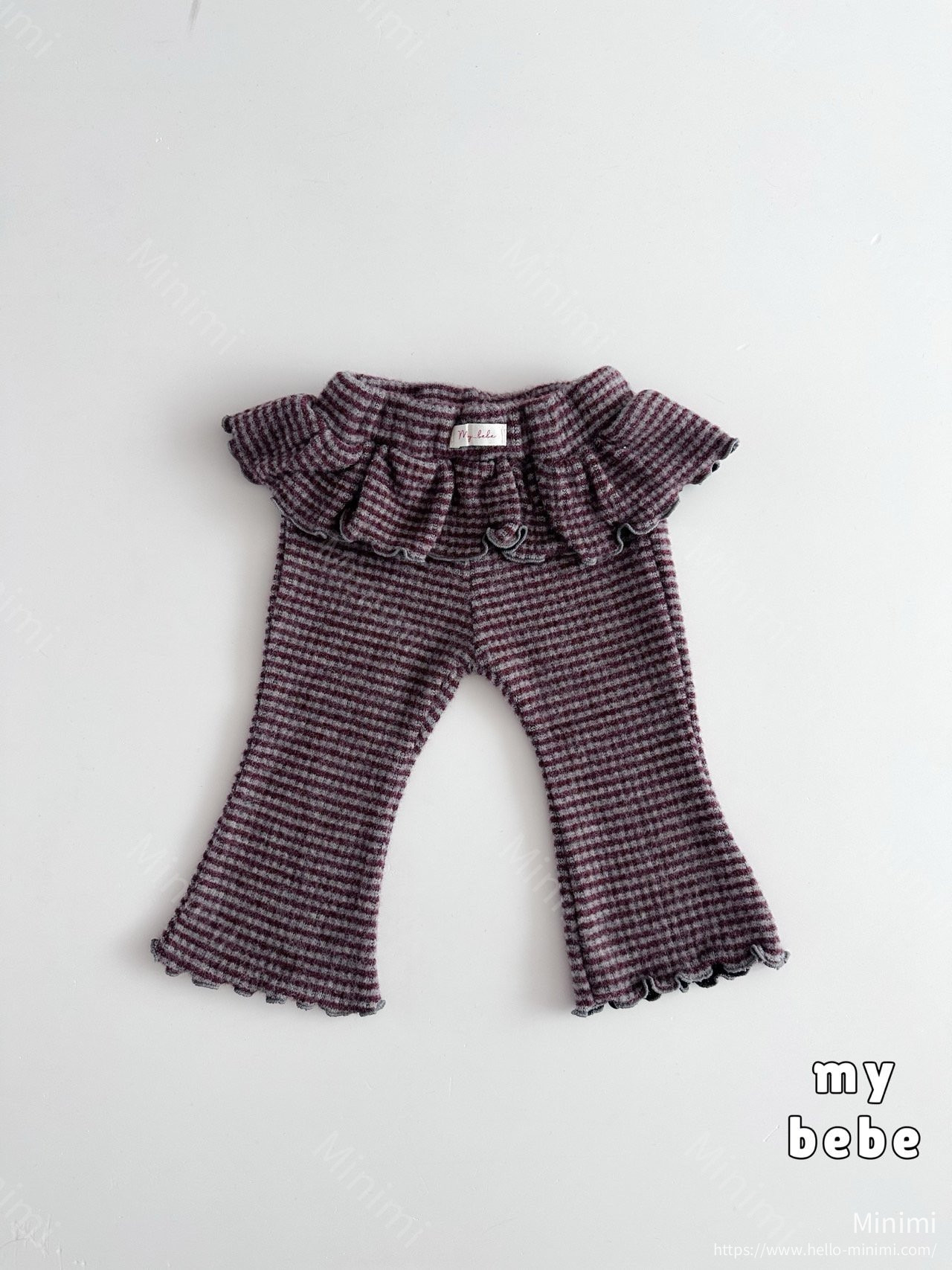 my_bébé Brush Frill Pants 細節圖 9