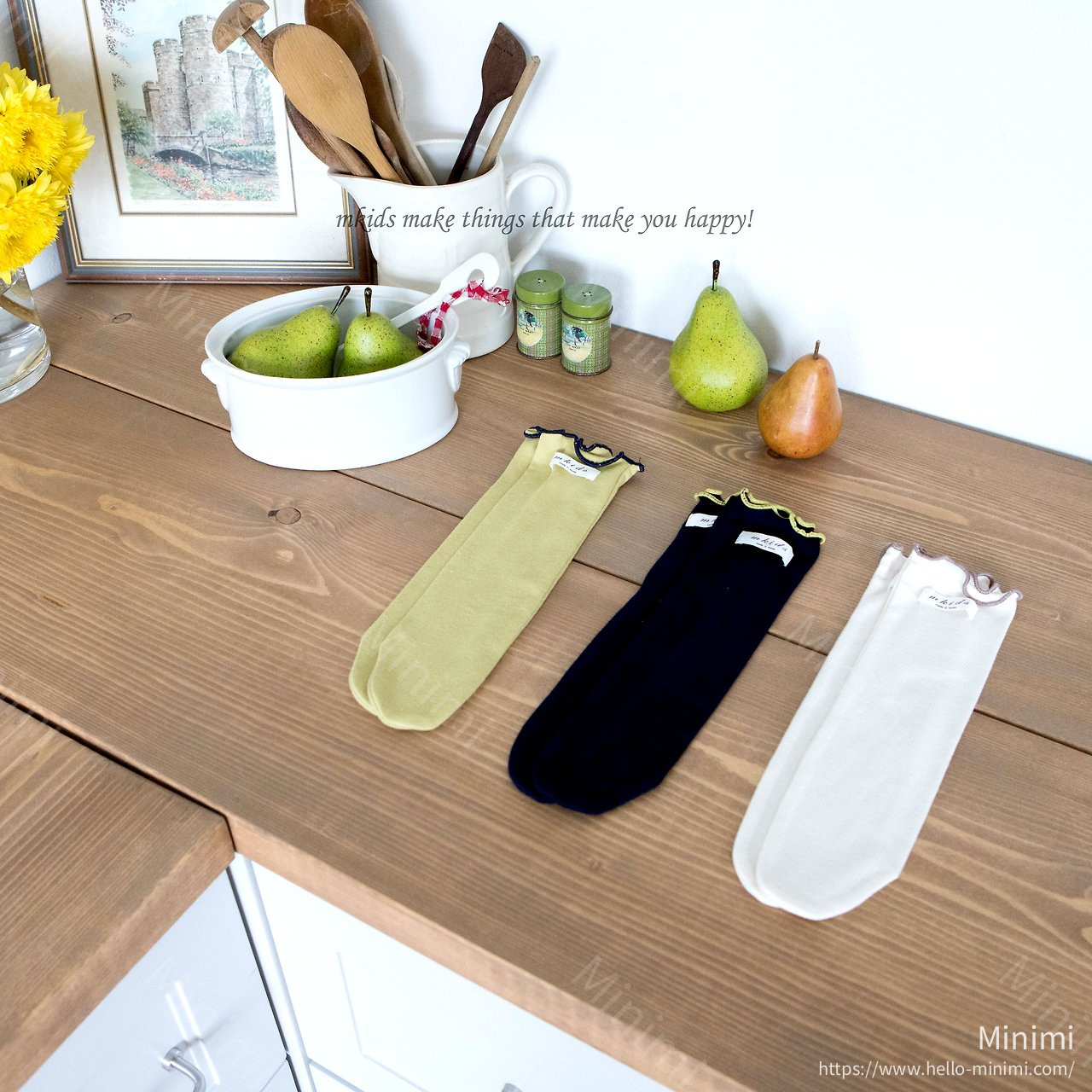 mkids Bagel Knee Socks 細節圖 10