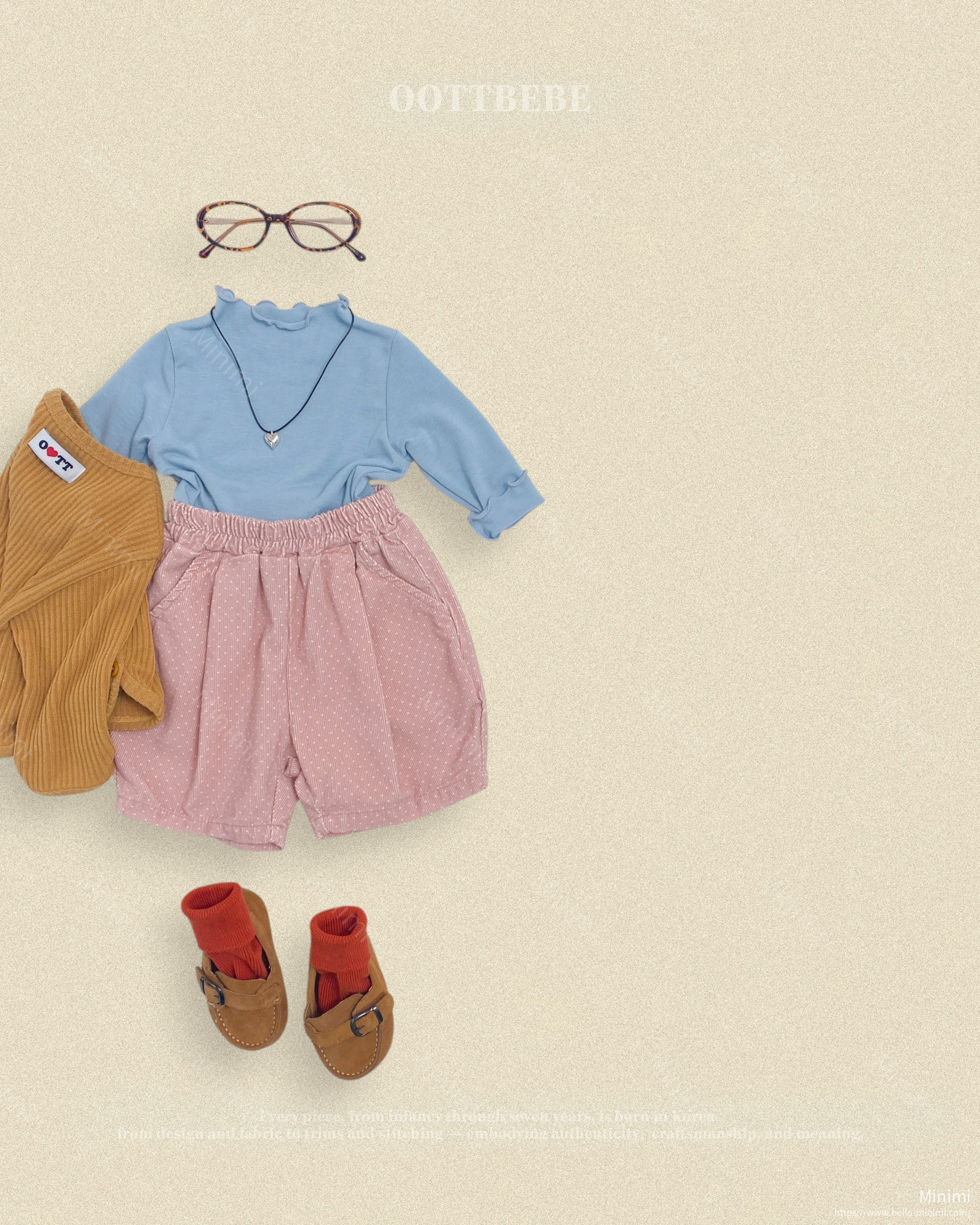 oott bebe Petite Dot Pants (Knee-length Bloomers) 細節圖 8