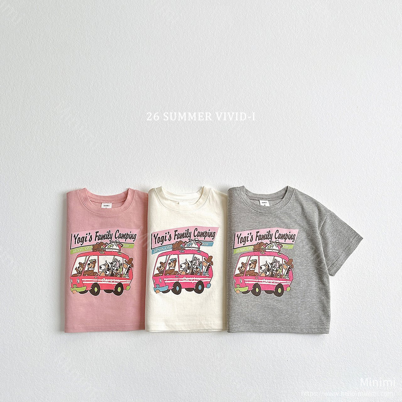 VIVID-I Vintage Camping T-Shirt 細節圖 1