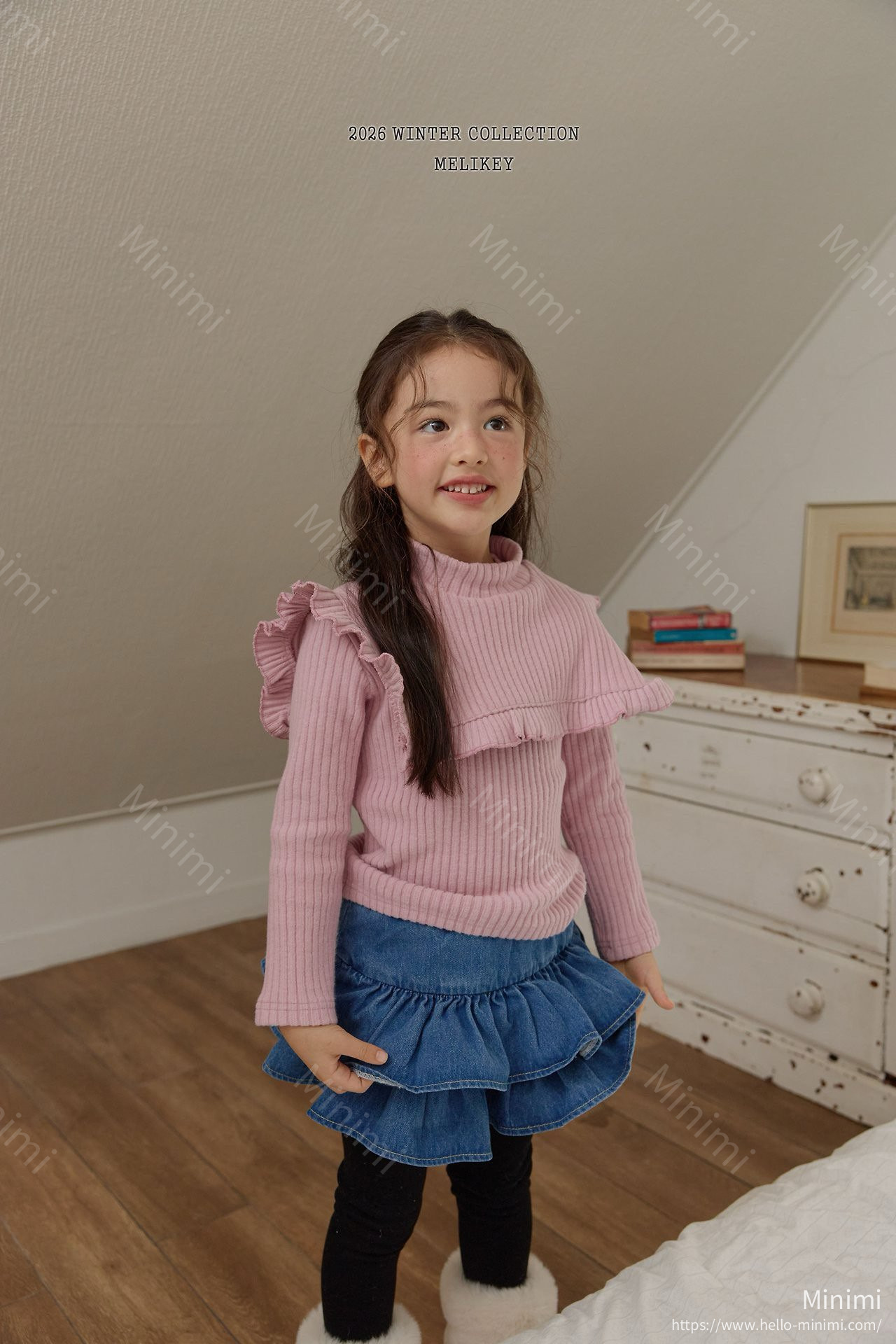 Melikey Cape Frill Tee 細節圖 6