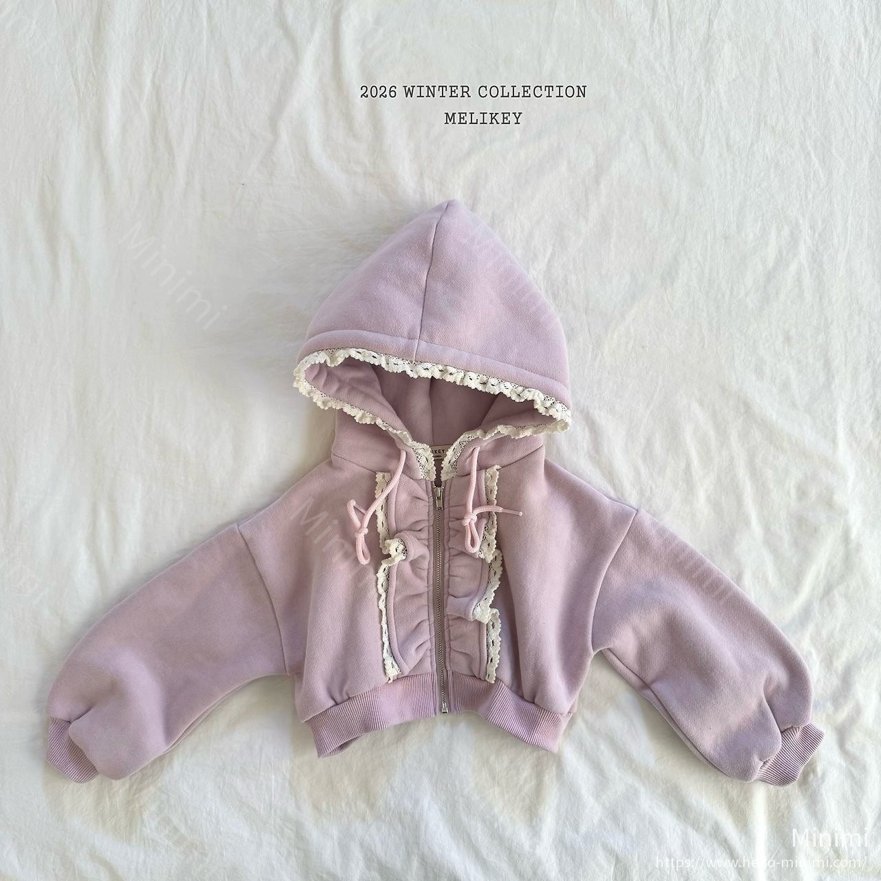 Melikey Juju Frill Hood Zip-up 細節圖 23