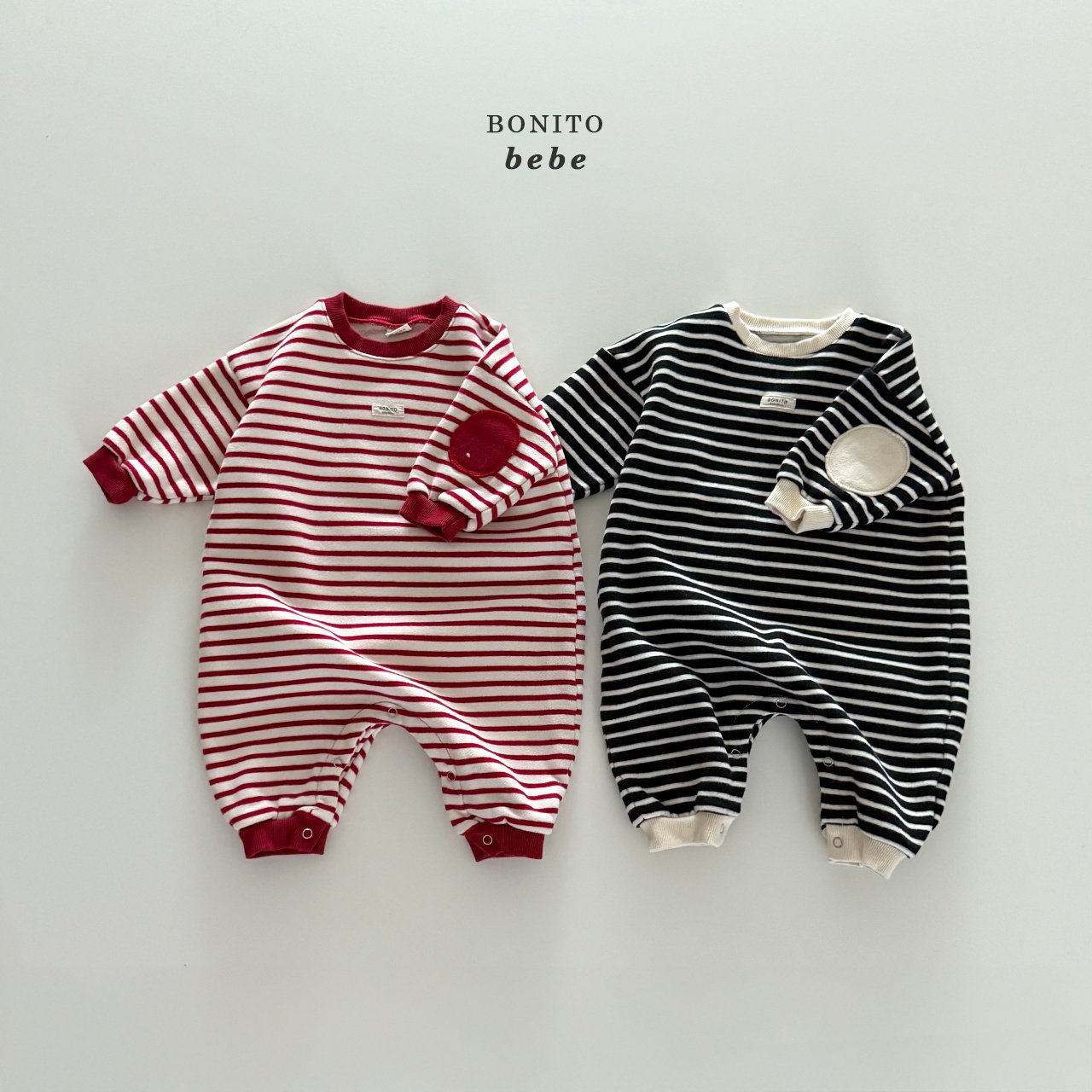 Stripe Padded Patch Suit