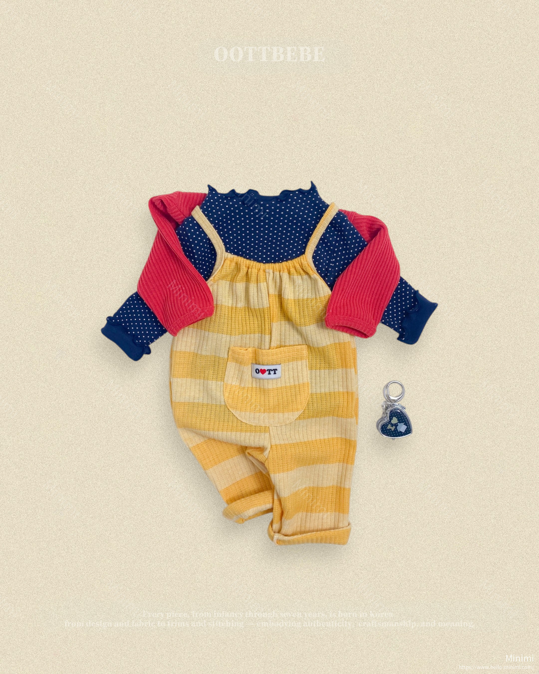 oott bebe Dot Ruffle T-shirt 細節圖 8