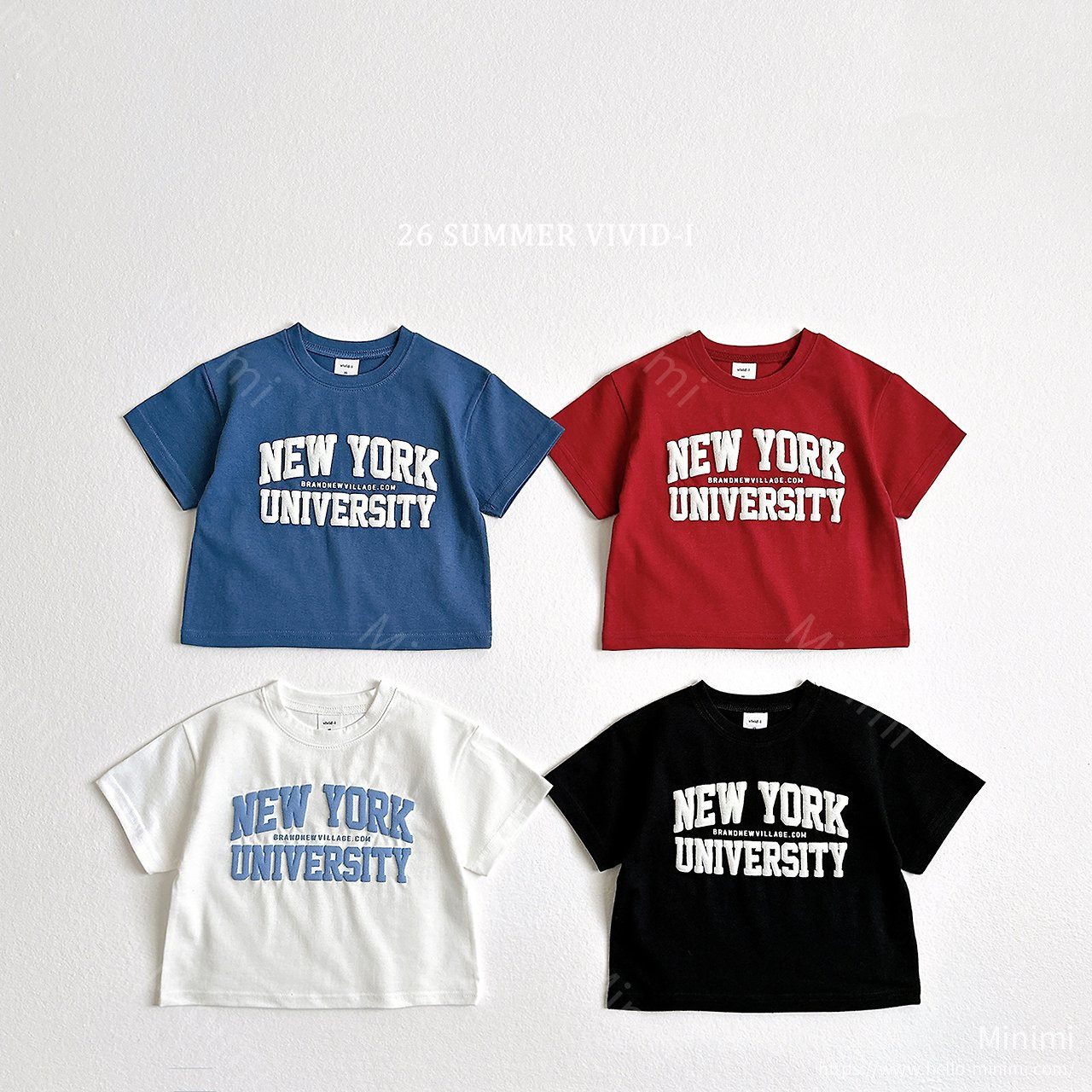 VIVID-I New York 3D T-Shirt - 韓國童裝代購主圖