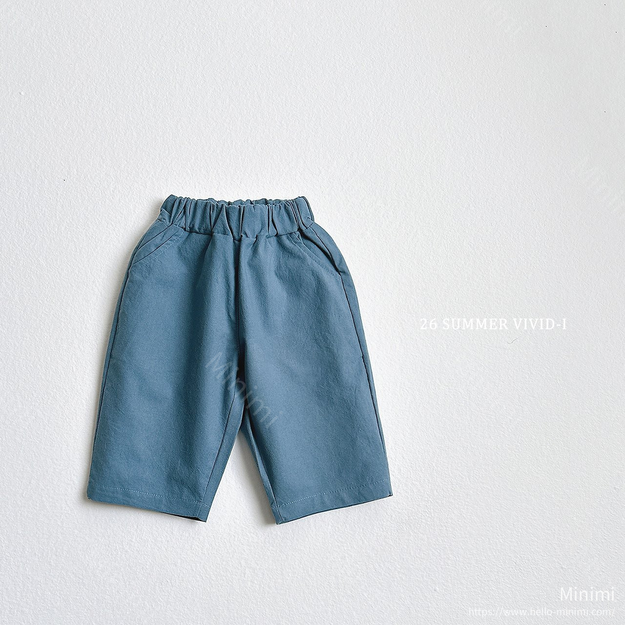 VIVID-I (Event) Cropped Basic Cotton Pants 細節圖 3