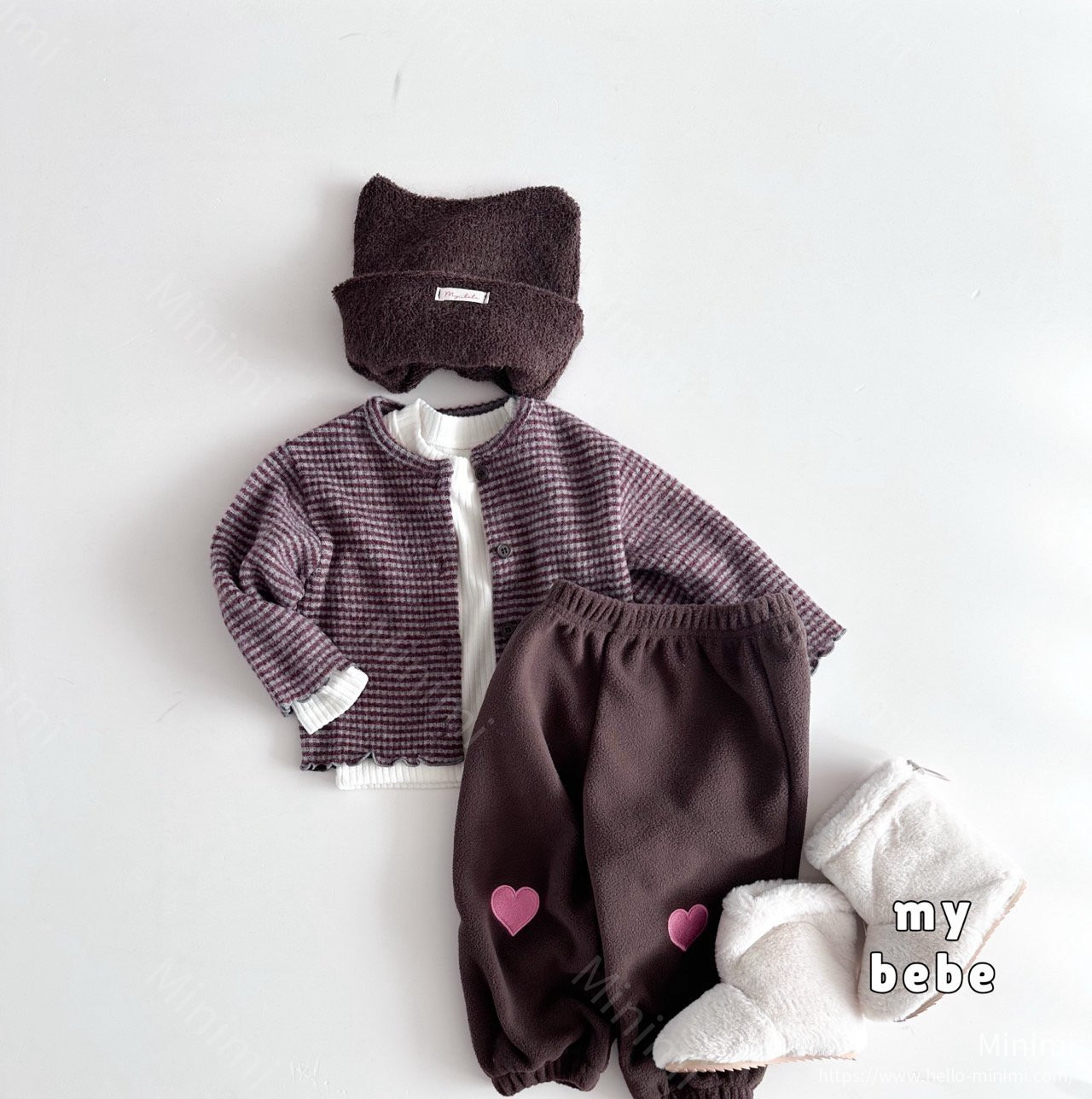 my_bébé Brush Cardigan 細節圖 9