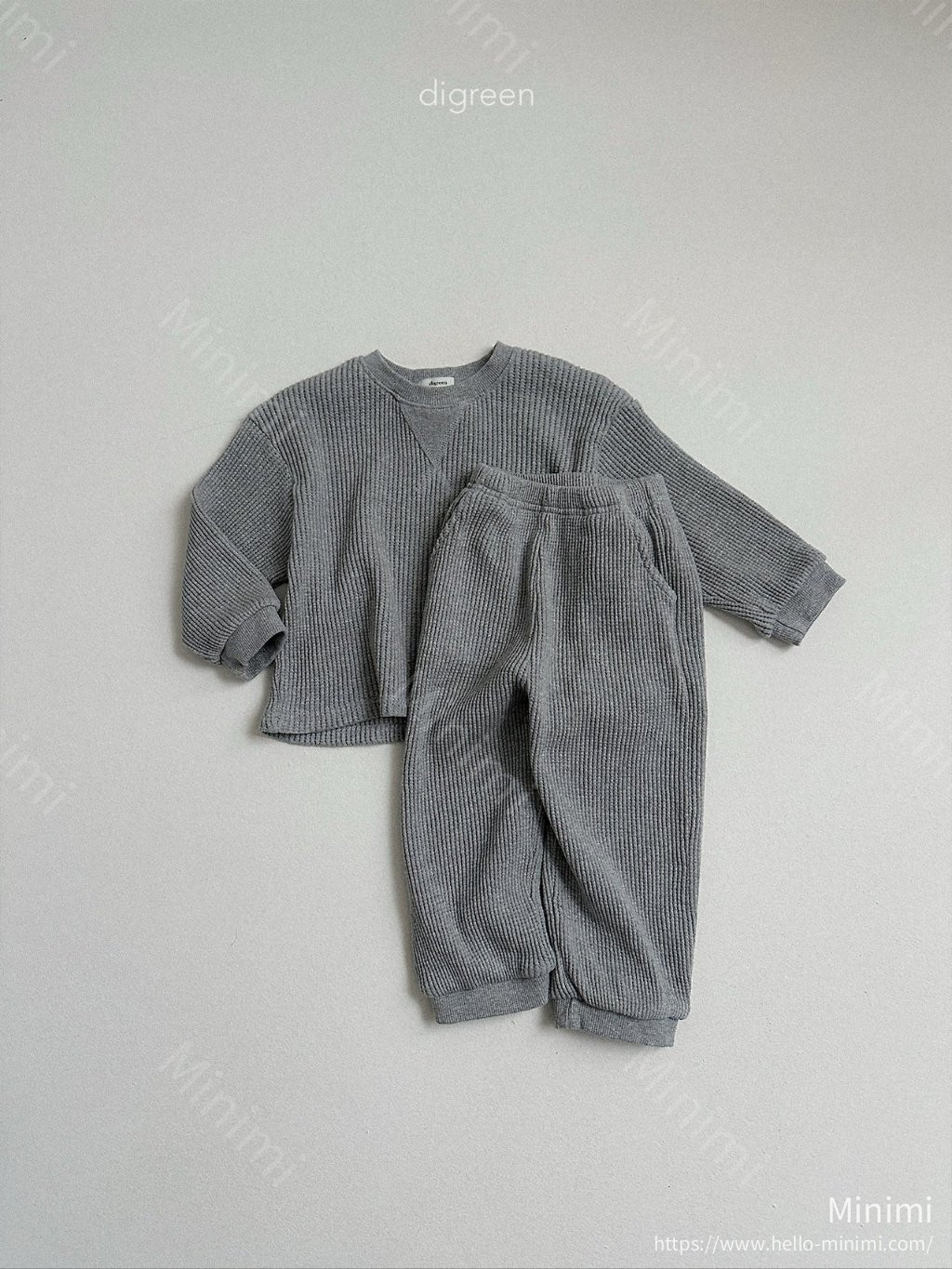 digreen Flat Waffle Pants 細節圖 17