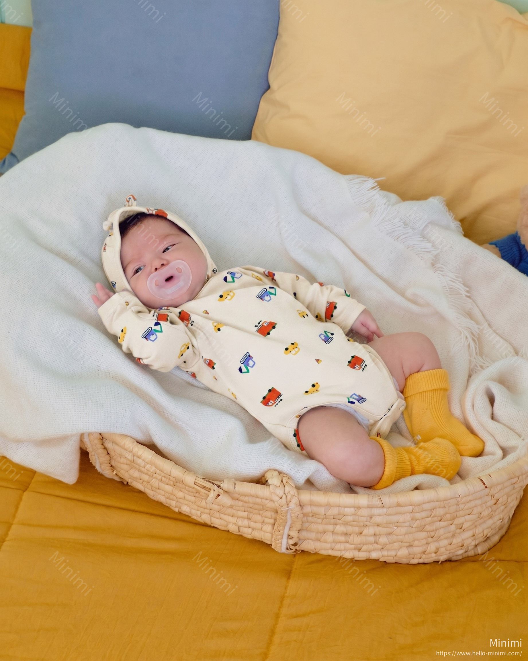 oott bebe Car Bodysuit + Bonnet Set 細節圖 23