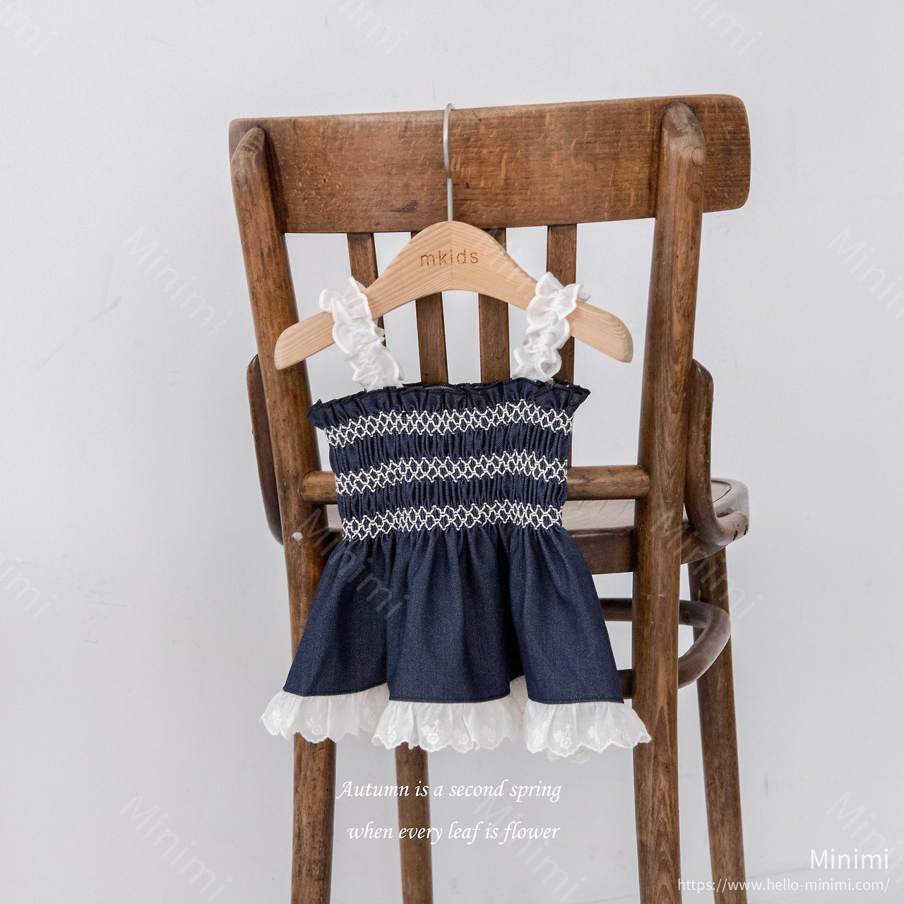 mkids Bell Smock Blouse 細節圖 6