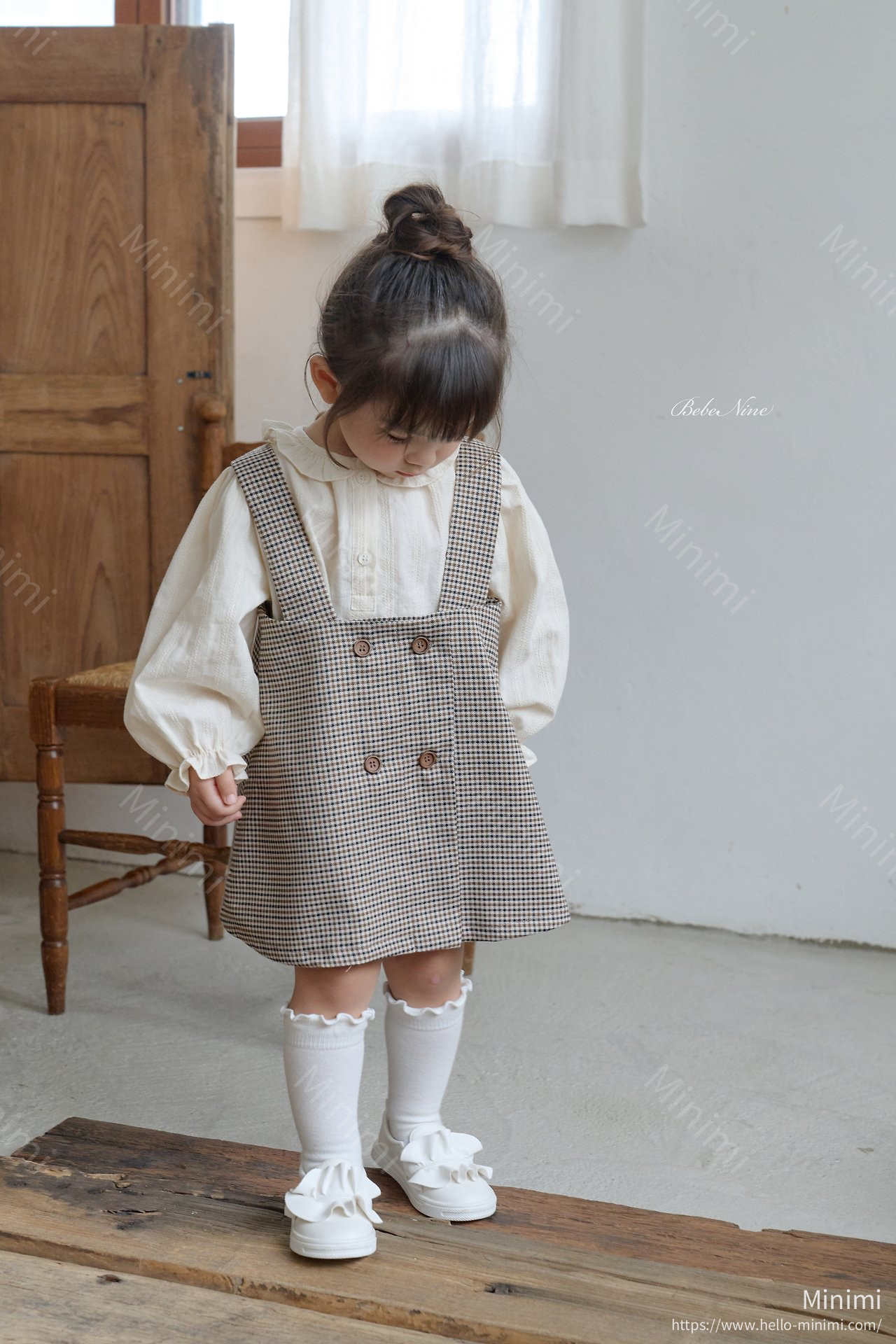 bebe nine Lua Tweed Dress 細節圖 11