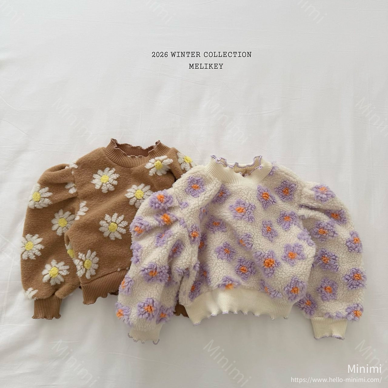 Melikey Flower Fluffy Sweatshirt 細節圖 20