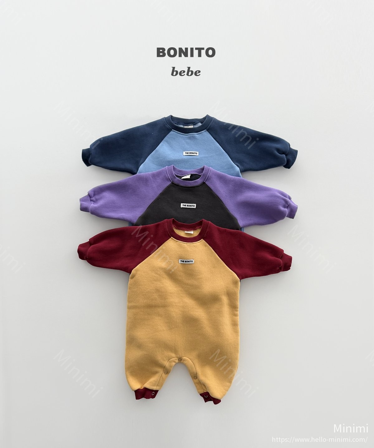BONITO Colorblock Raglan Suit 細節圖 1