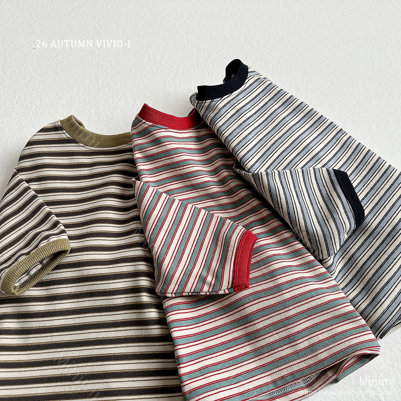 VIVID-I Color Block Multi Stripe T-shirt 細節圖 19