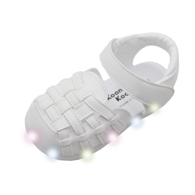 [LED] Lyon Sandals (White)