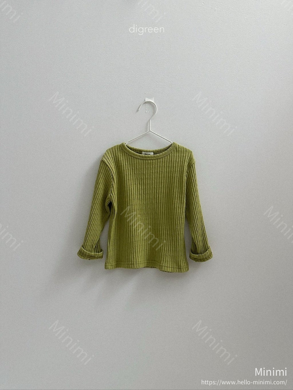 digreen Bella Rib Tee 細節圖 4